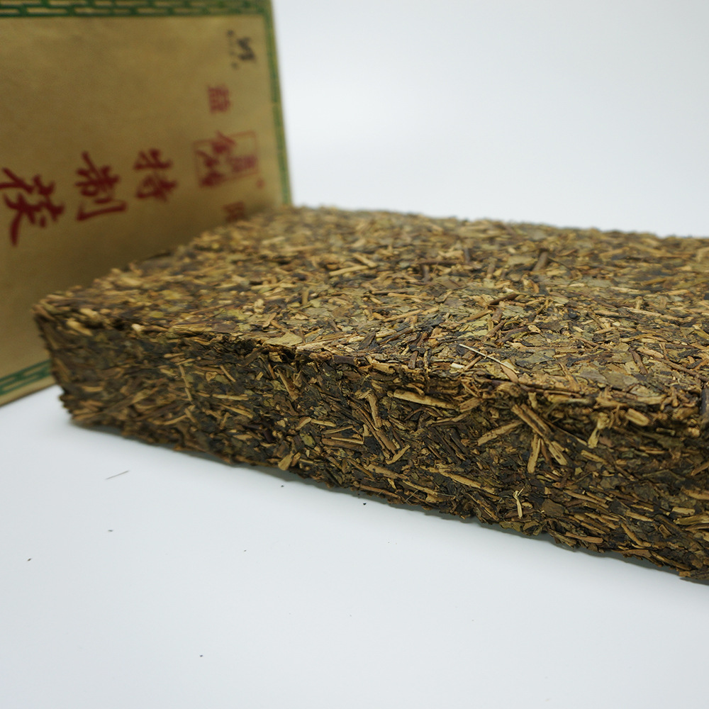 普通特制茯砖茶 800克 益阳特产黑茶 金花超多 冠突散囊菌 湘益