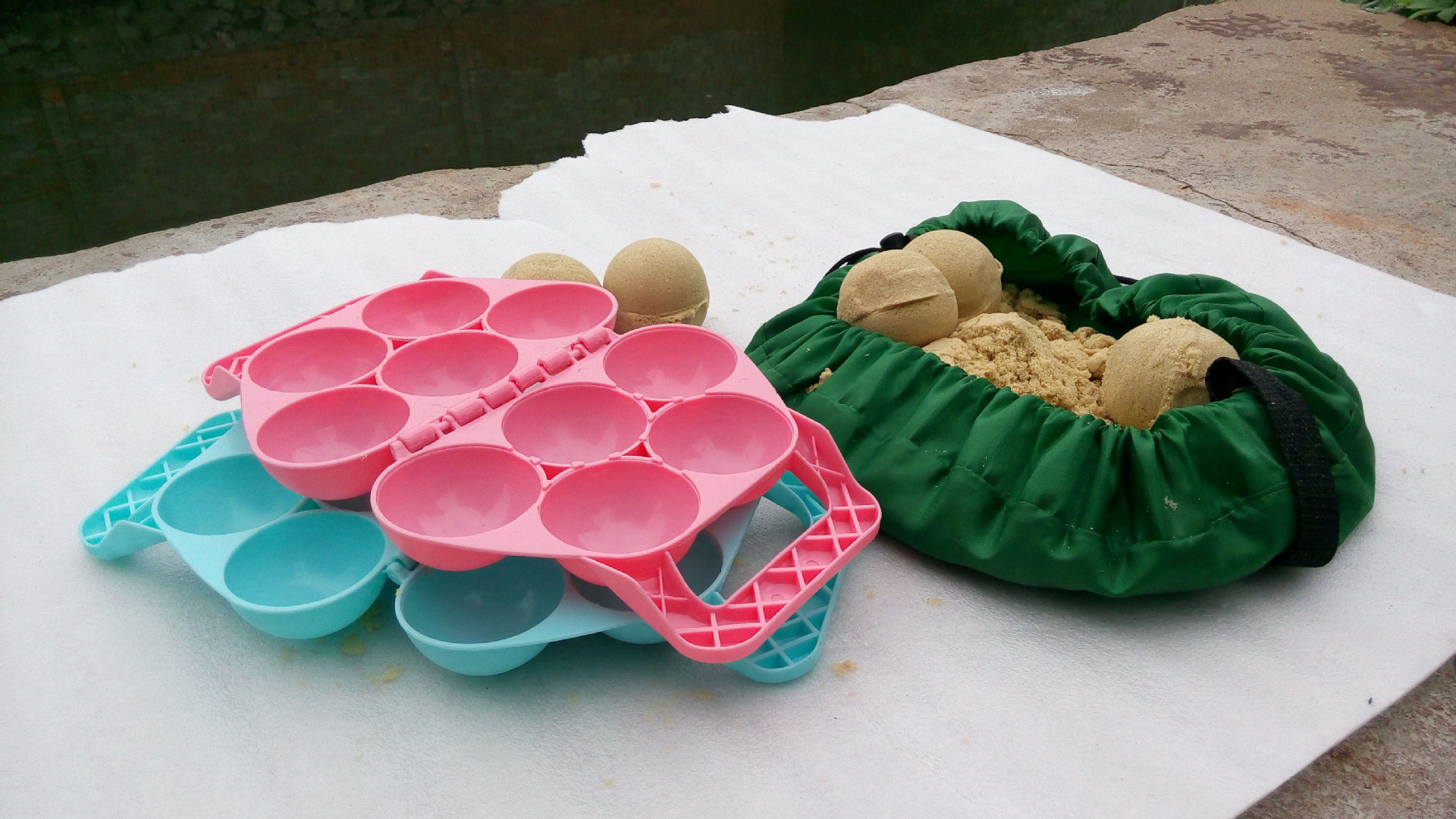 雪球夹 雪球钳勺 打雪仗玩雪玩沙工具 沙球泥球夹