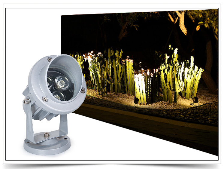 led3w6w大功率投光灯户外小射灯广告