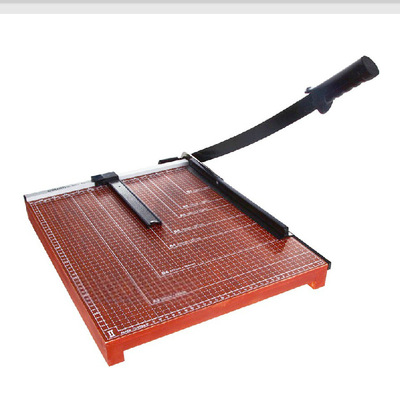 得力8002切纸机a3裁纸刀木质切纸刀460*380mm切纸机得力文具
