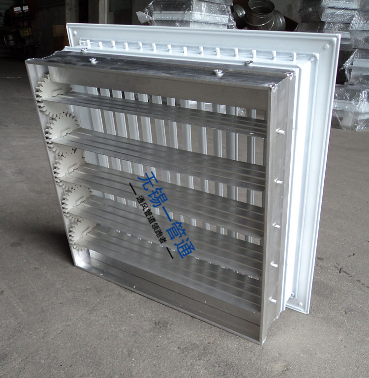 生产加工双层百叶风口/可调节新风口/铝合金风口/带调节阀出风口
