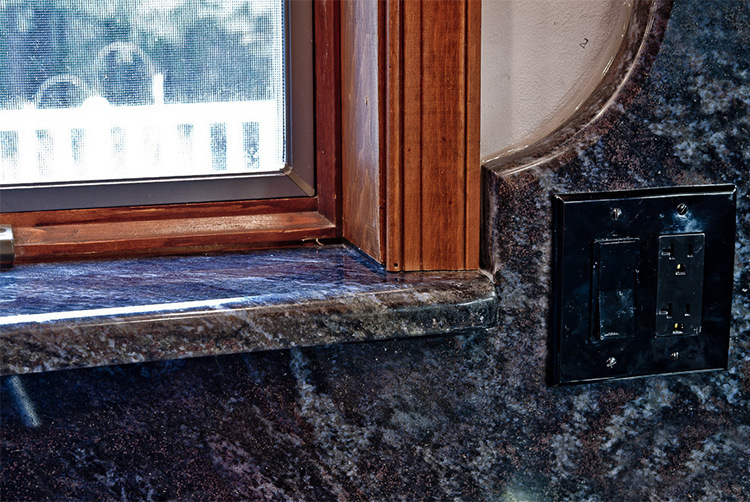 金仓石材天然大理石石材直销 可定制窗台大理石 花岗岩台面橱柜