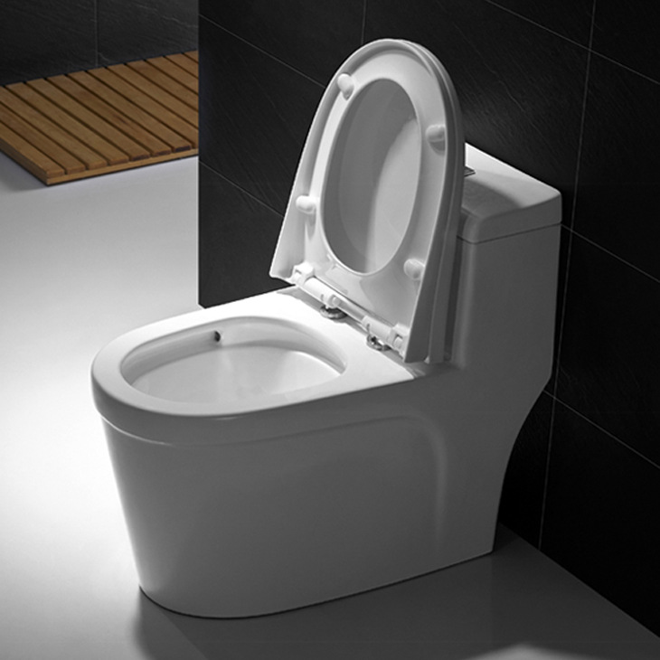 蒙娜丽莎卫浴 双孔超炫式 陶瓷 马桶 连体座便器 工程专供