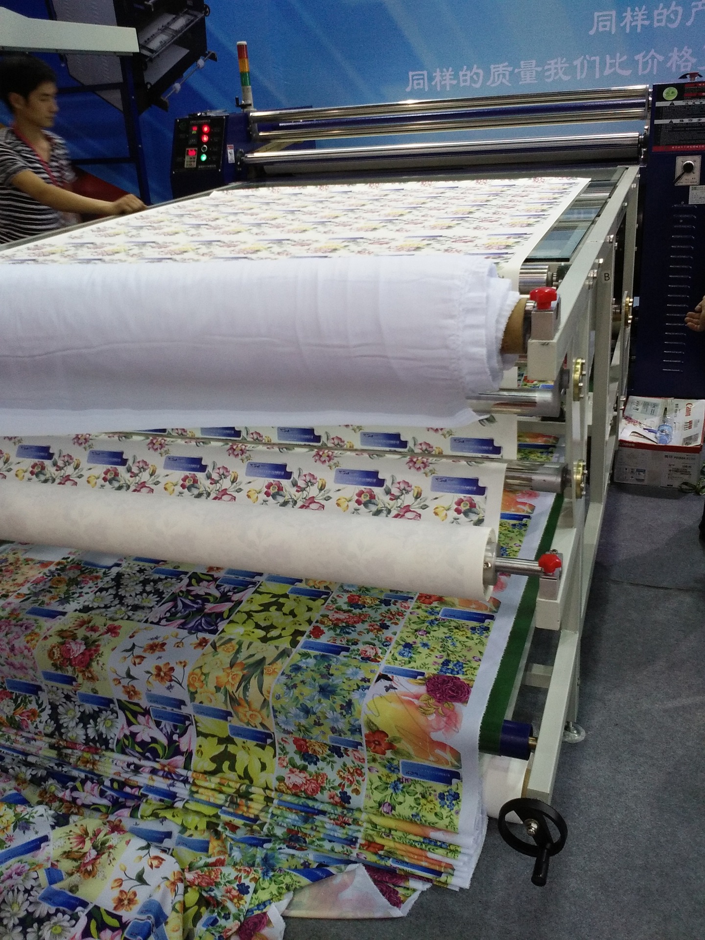 滚筒热转印机 热升华数码转移印花机