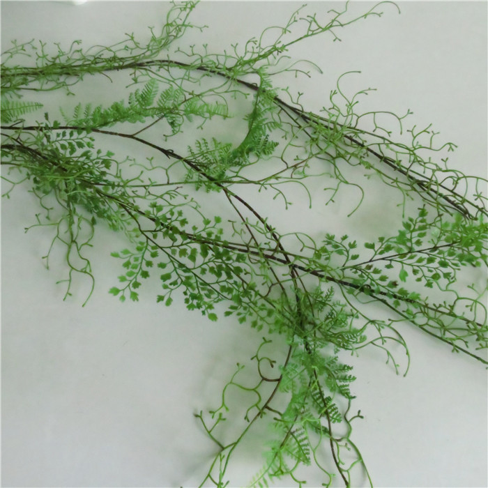 黑骨藤波斯叶蕨芽藤条野山藤铁线厥芽叶藤条假花绢花仿真花批发