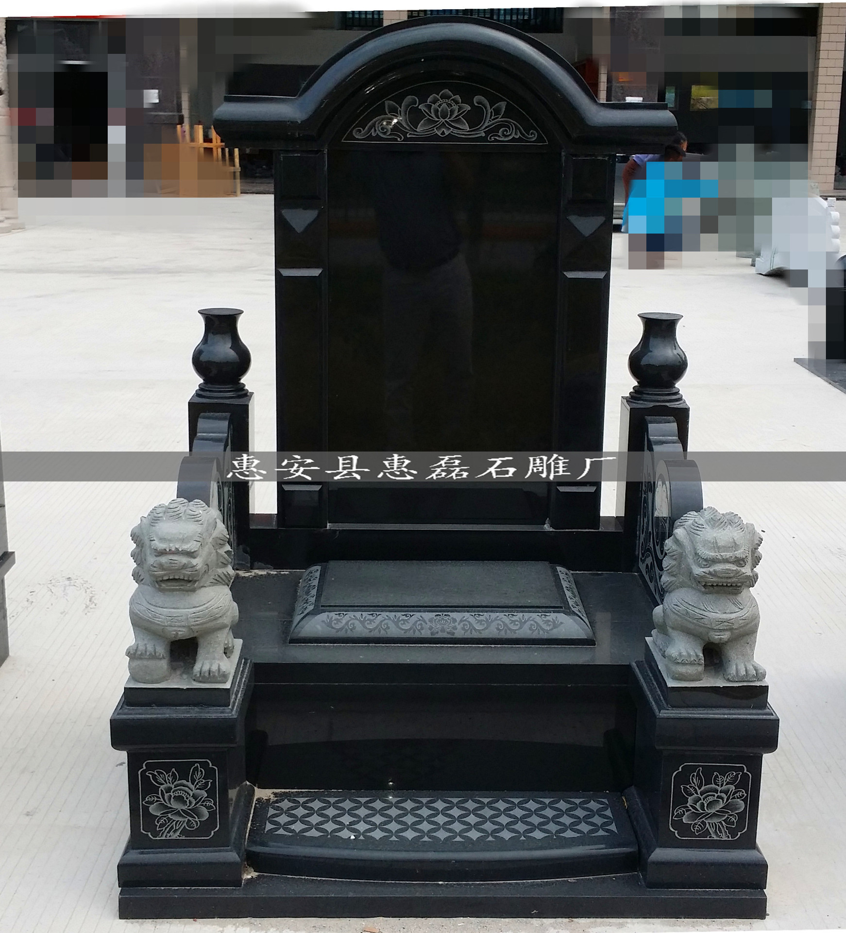 花岗岩石墓/可私人设计安装 墓园 墓碑石-石膏,石料工艺品