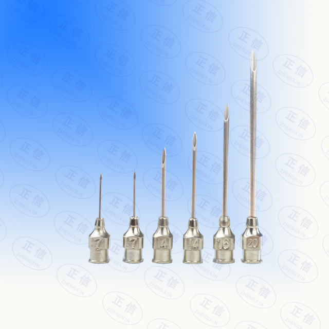 不锈钢大猪注射针头不锈钢皇冠针头 母猪防疫注射用针头 16#针头