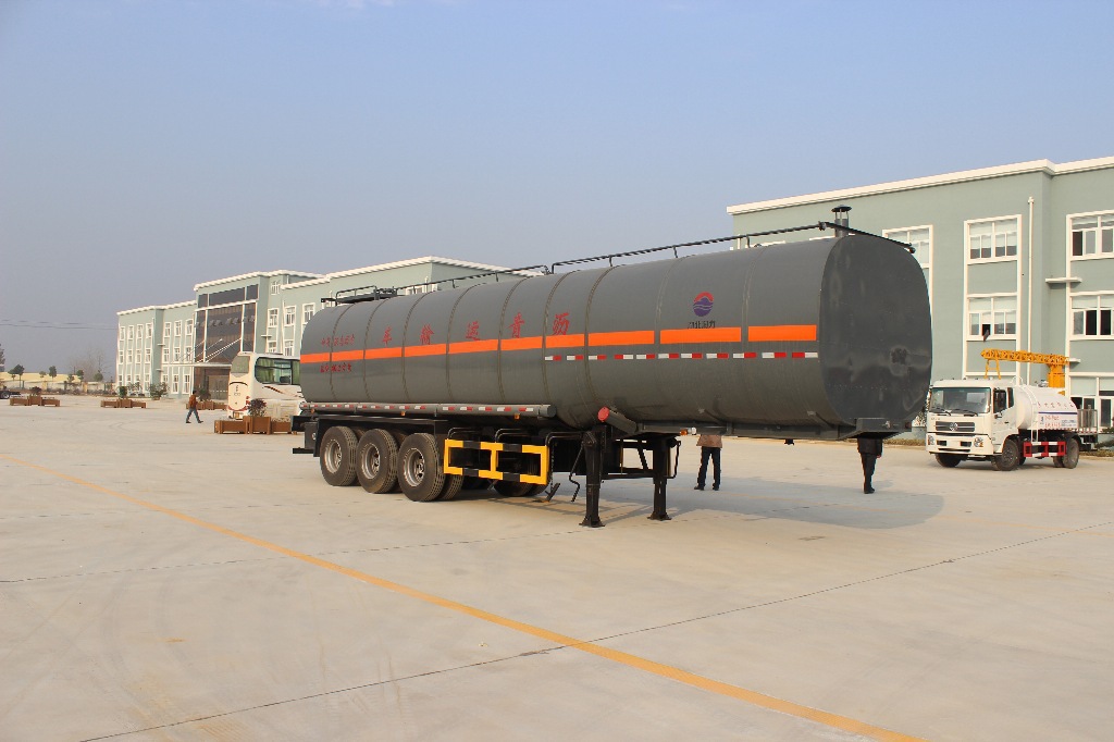 五环品质-畅销全国|优质40吨沥青保温运输车厂家|现货半挂运输车