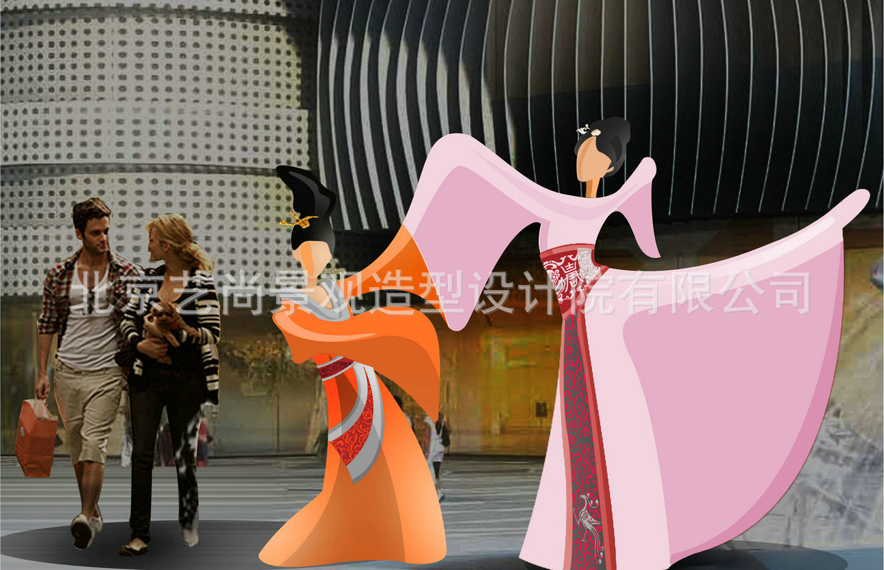 景观雕塑_供应 万达广场商业雕塑 荆州万达广