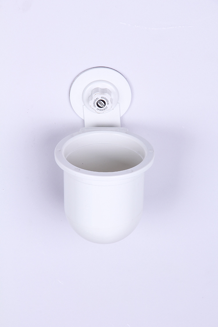 厂家无痕马桶刷杯强力吸附无痕胶马桶刷杯