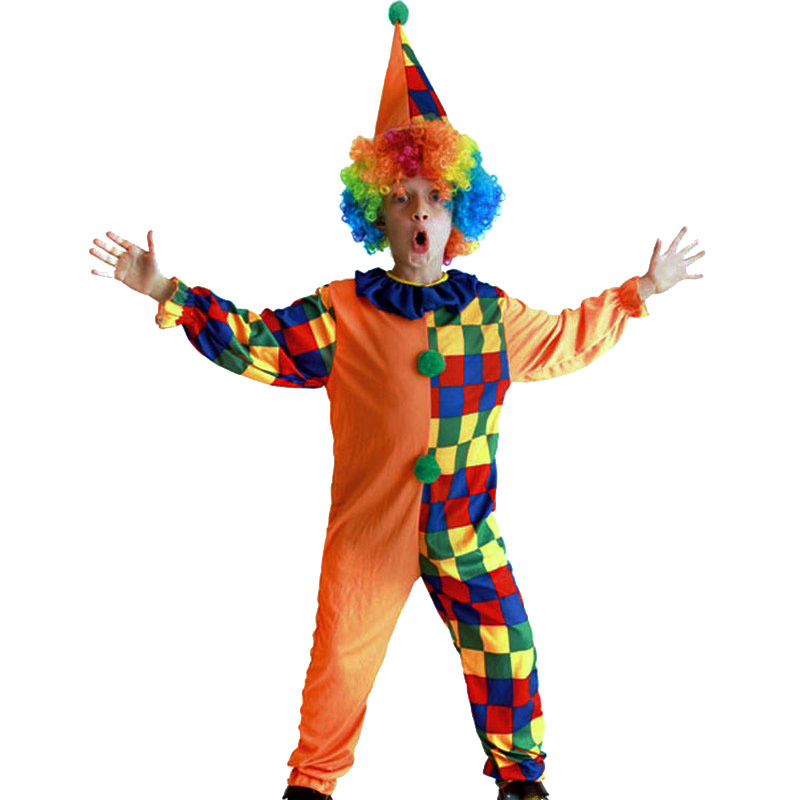 万圣节化妆舞会舞台演出搞怪人物装扮小丑服装连体服cosplay服装