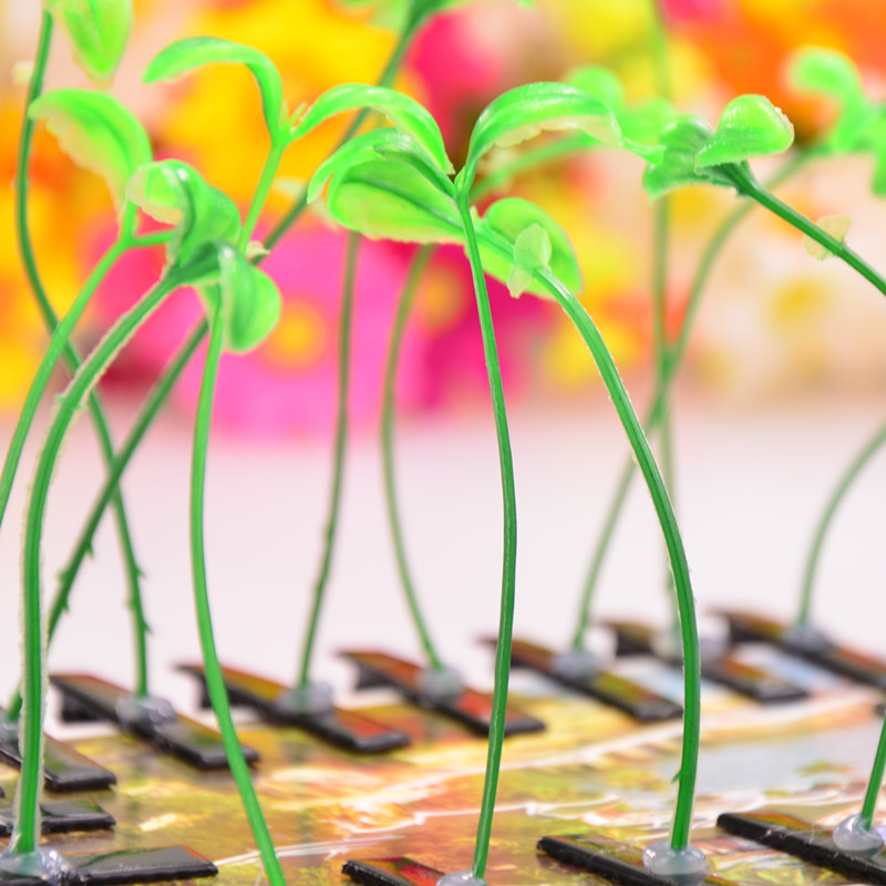 韩版头饰发饰智慧草顶夹 搞怪呆萌软妹小豆芽发夹 漫展发饰品批发