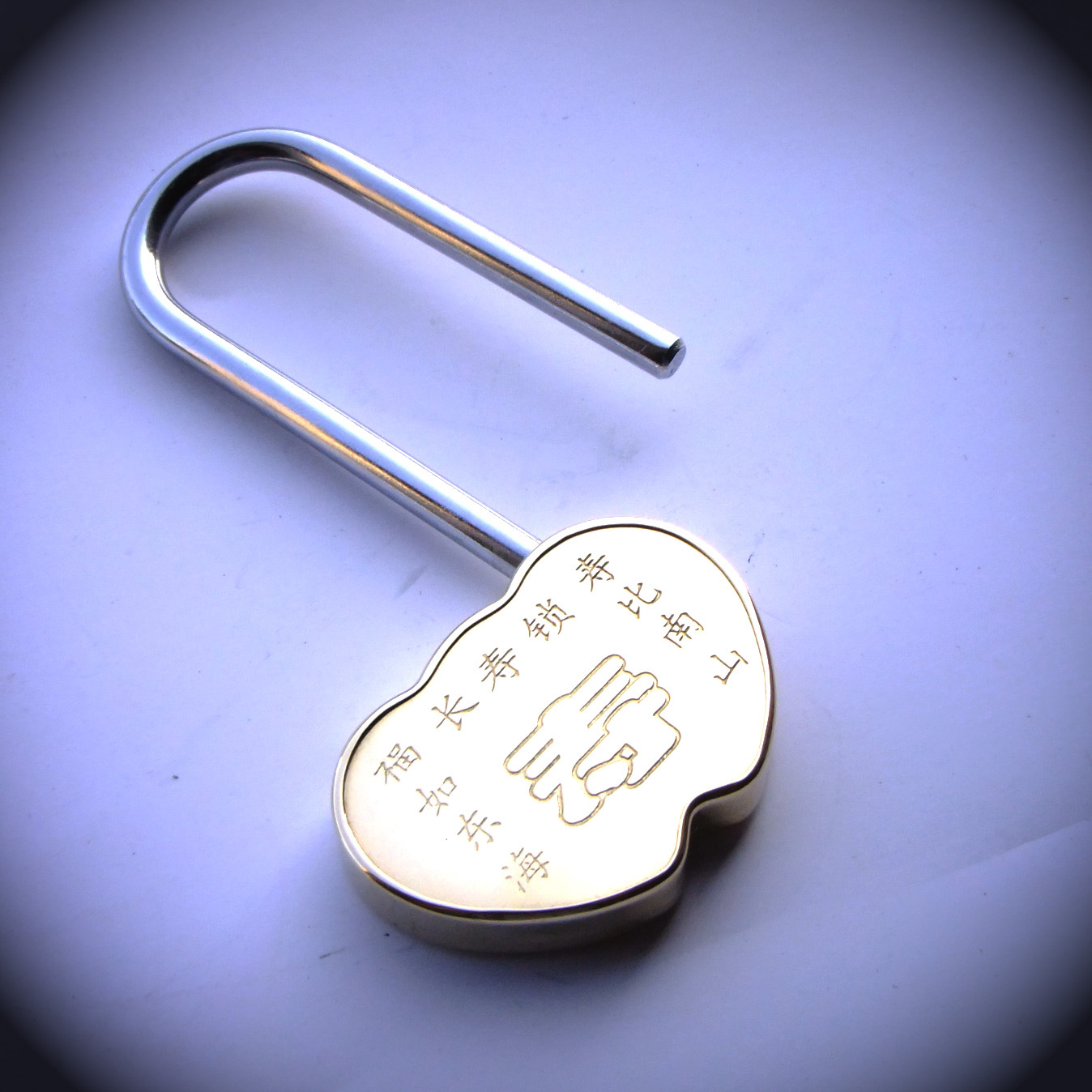 厂家直销50mm长寿锁 许愿锁