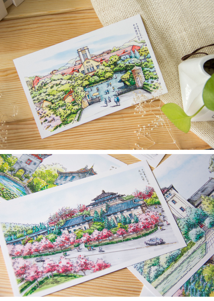 明信片图片大全创意,简笔画,手绘(第2页)_大山谷图库