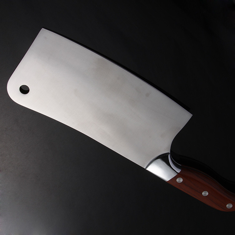 日美t7240 砍骨刀 家用菜刀 优质不锈钢 二次回火 不脆断不变形