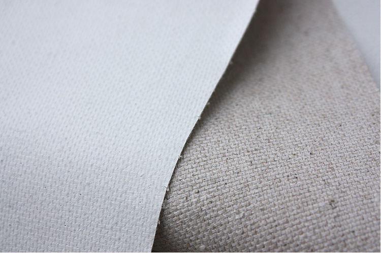 中盛5238b细中纹涂层亚麻混纺油画布幅宽155cm油画颜料