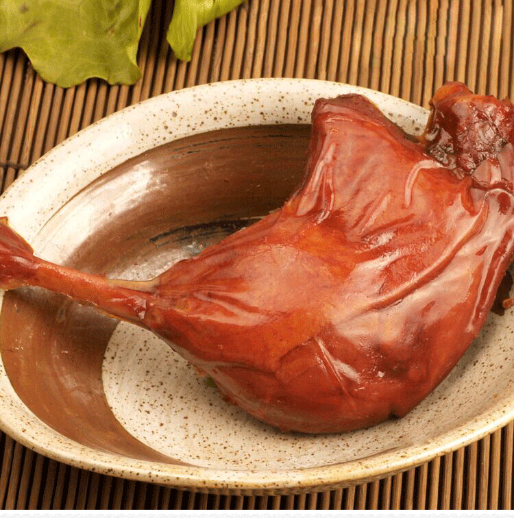 满夏香香酥腿90g鸭肉零食温州风味卤味鸭腿休闲食品批发一箱.