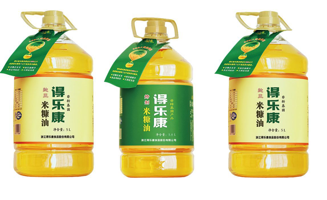 得乐康纯正一级米糠油5l非转基因食用植物油厂家量