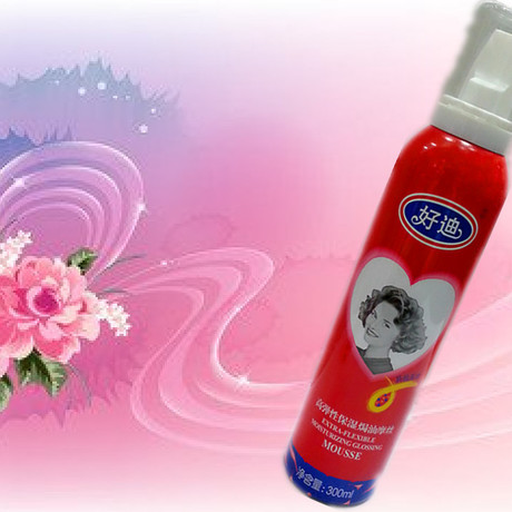 好迪男士强力定型加硬摩丝保湿蓬松特硬泡沫型喷雾卷发造型女正品