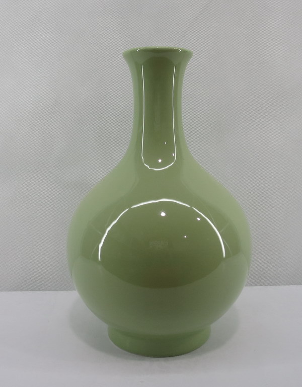 厂家直销批发中高端陶瓷工艺家居饰品花瓶欧式简约台灯a07-浅绿色