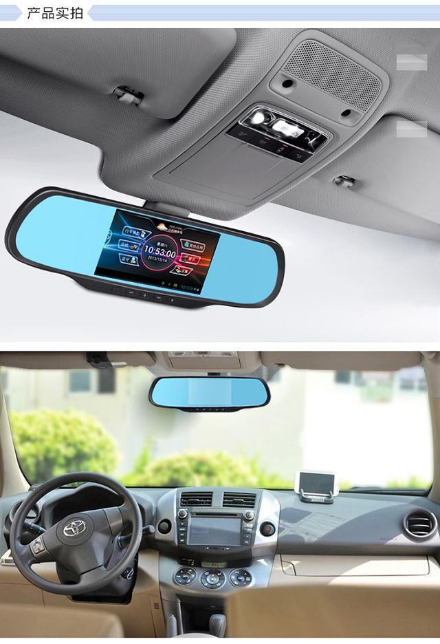 多功能双录行车记录仪 厂家直销智能行车记录仪_记录仪_电子导航_现货