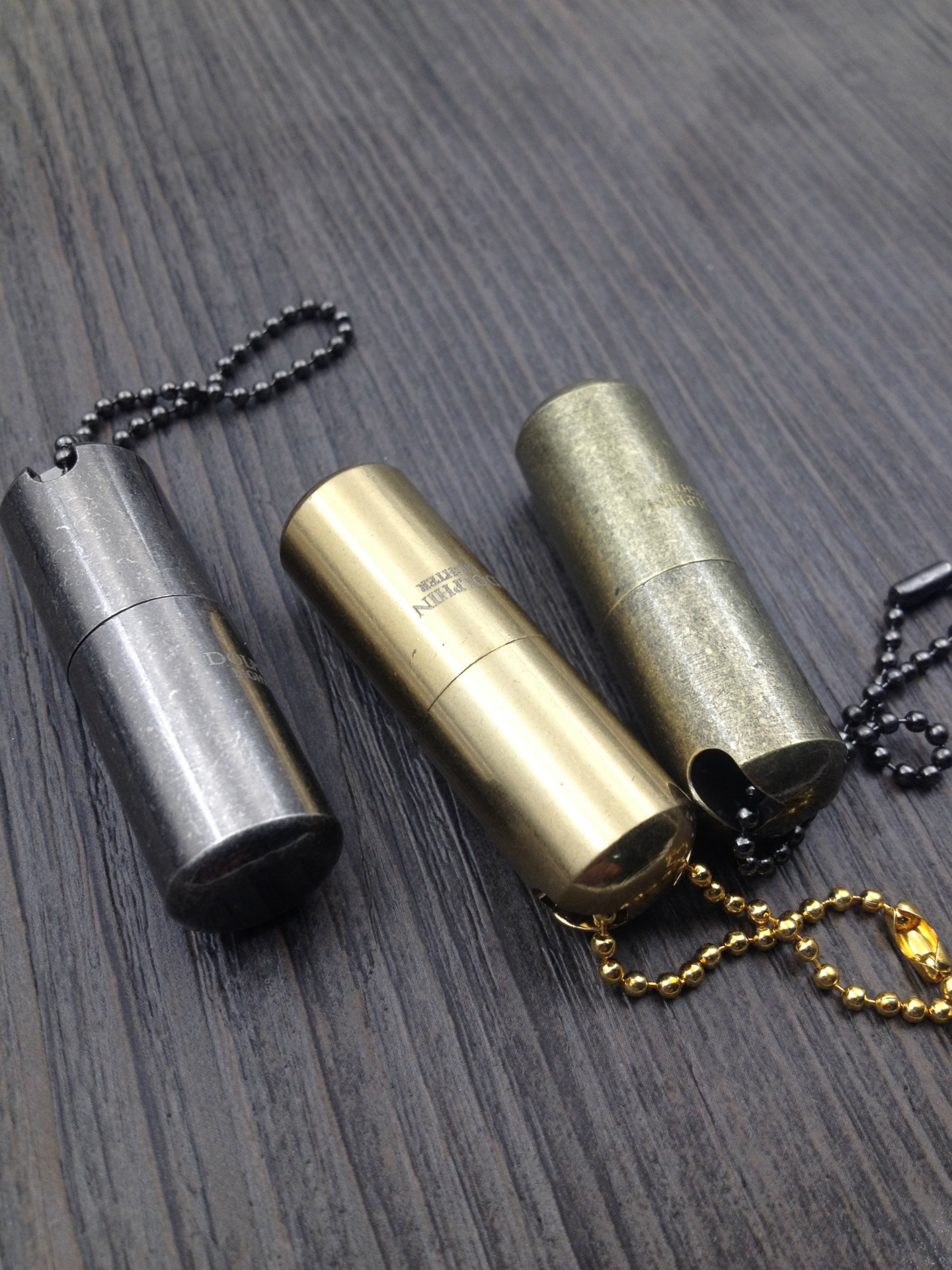 dolphin海豚-620花生豆煤油仿古迷你打火机