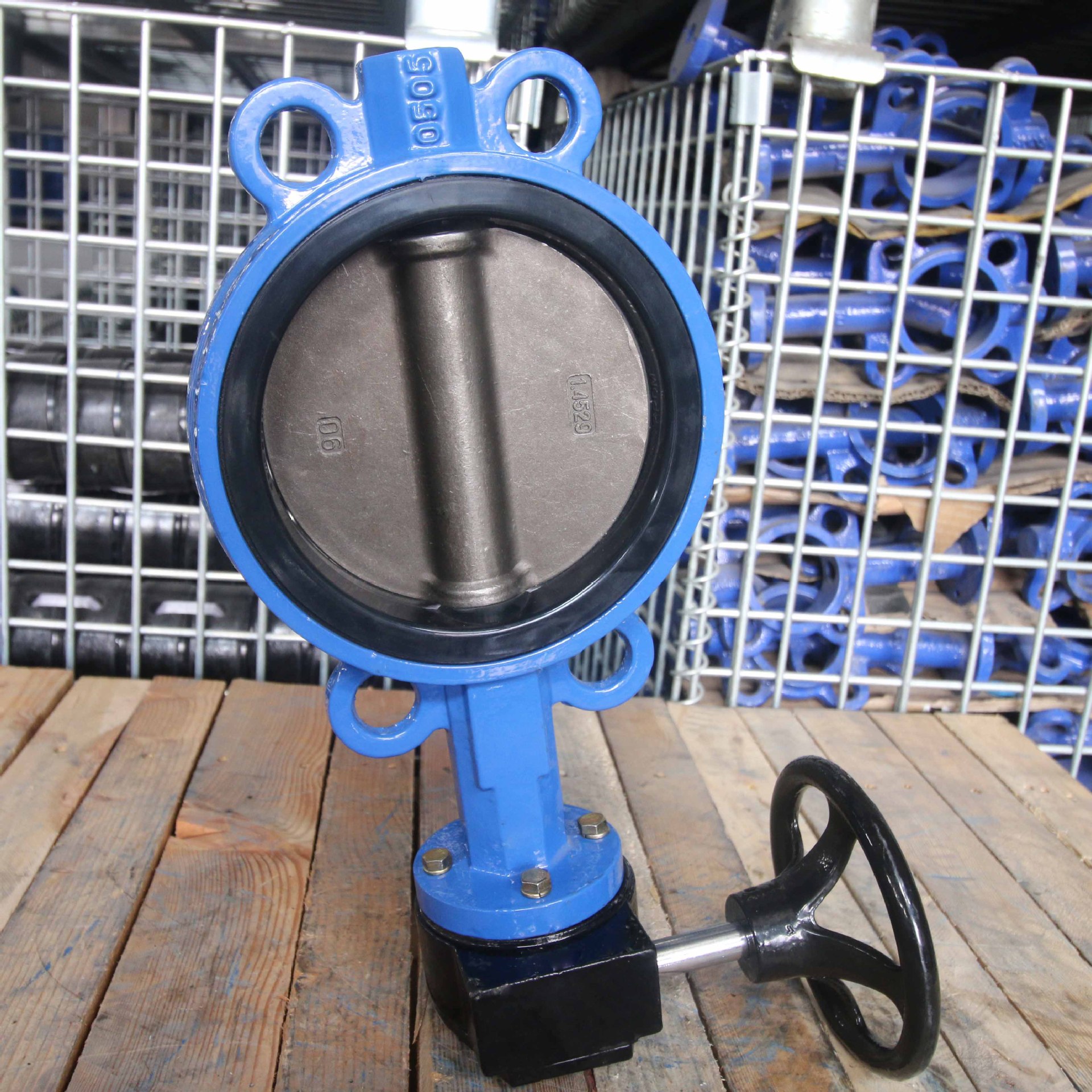 dn125脱硫蝶阀wd371x 涡轮蝶阀厂家直供特价高品质