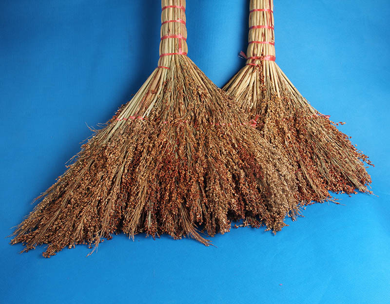 纯手工制作大号高粱扫帚高粱扫把