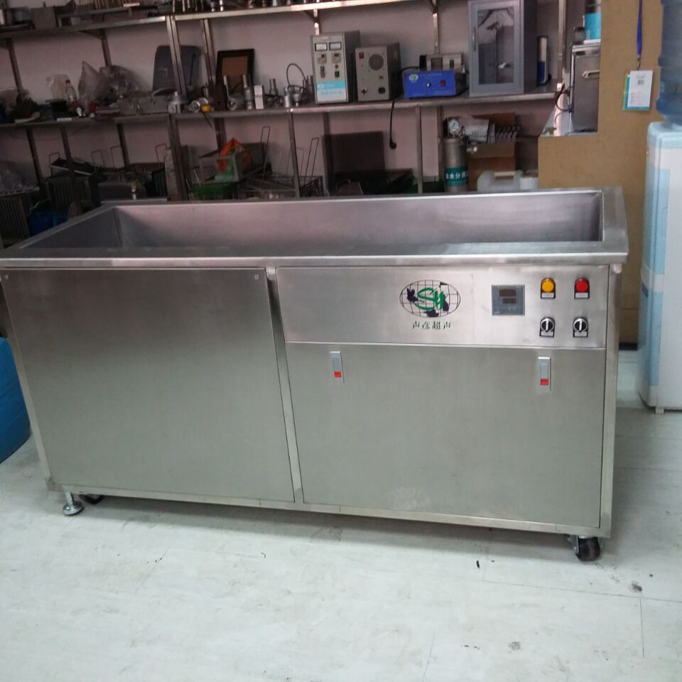 鼓泡清洗机加热功率8000w利用气体鼓泡超声波清洗机上海声彦厂家