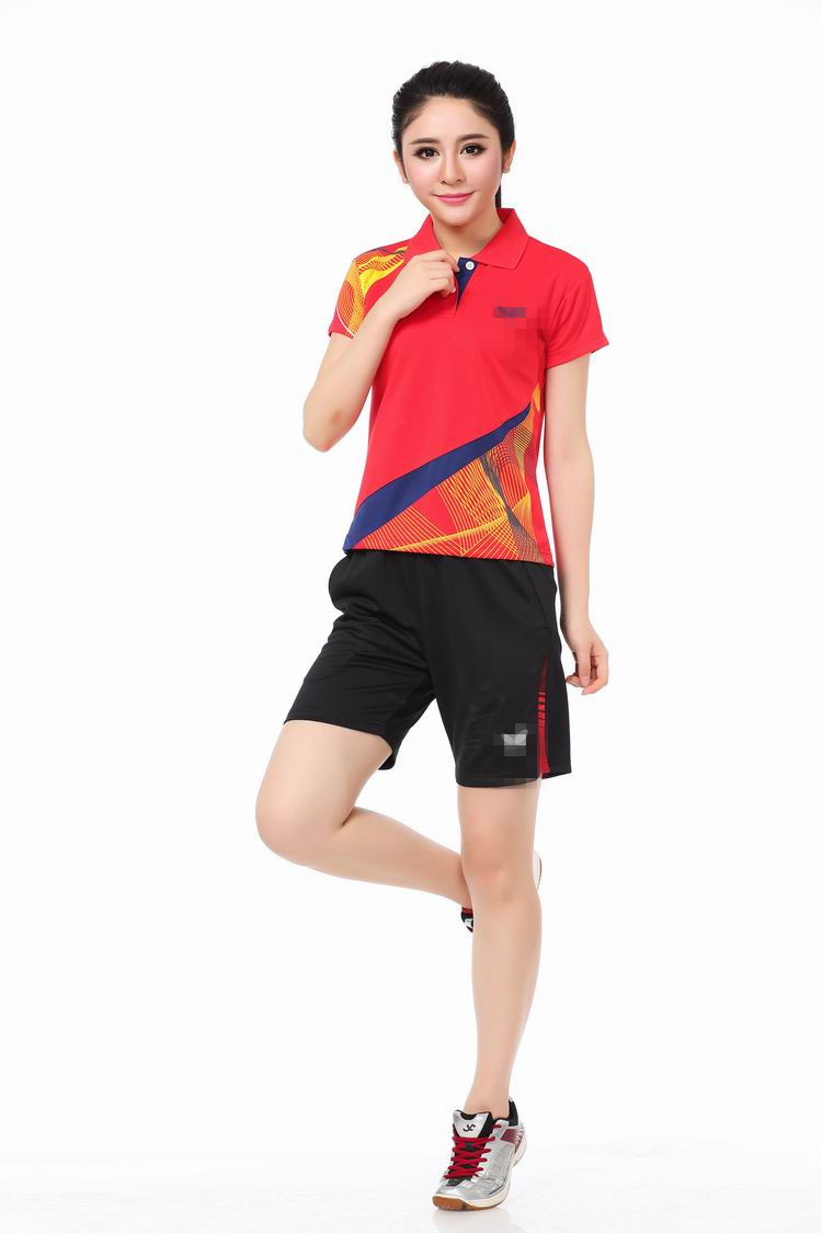 新款乒乓球服亲子装男款女款运动服套装现货1086