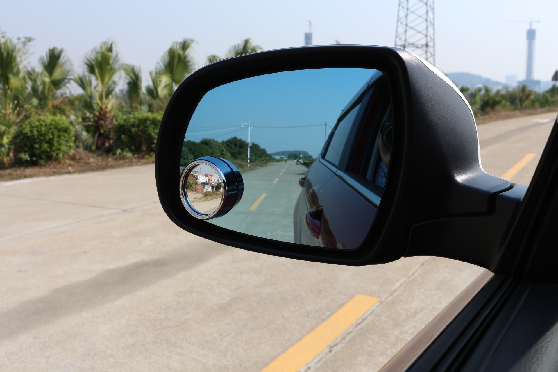 acp-011电镀,汽车后视镜,下视镜,加装镜,爱车品,小圆镜