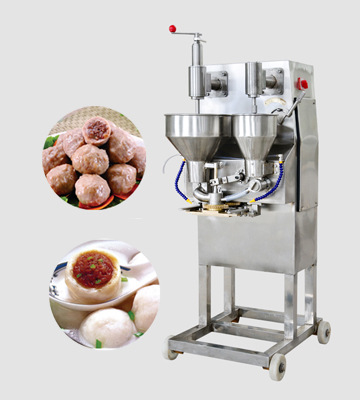 厂家直销 鱼丸机 丸子机 包心鱼丸机 撒尿牛肉丸机 冷冻丸子