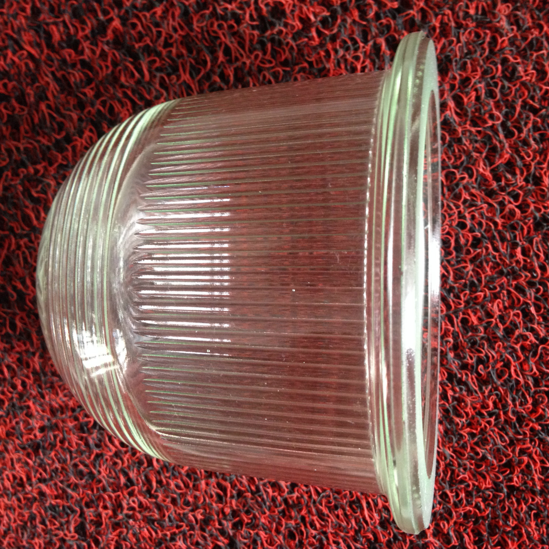 工矿灯玻璃罩钢化玻璃罩钢化颗粒状玻璃罩