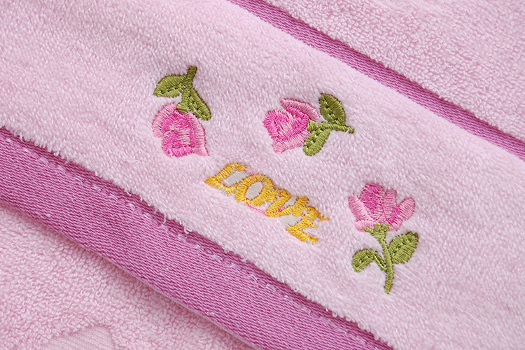 厂家直销批发绣花纯棉毛巾 超市劳保家居全棉礼品广告毛巾可定制