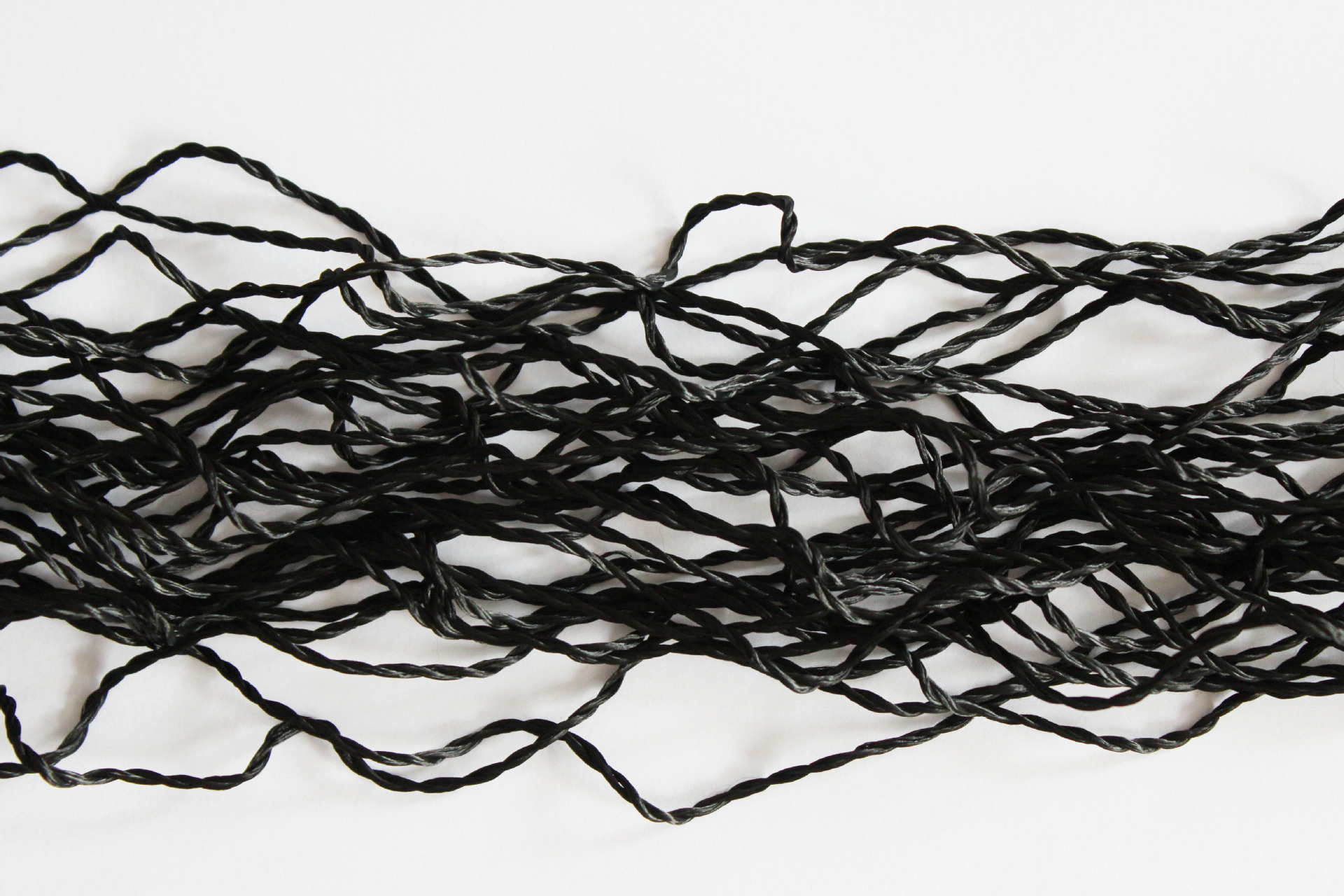 黑色人造丝合股线2