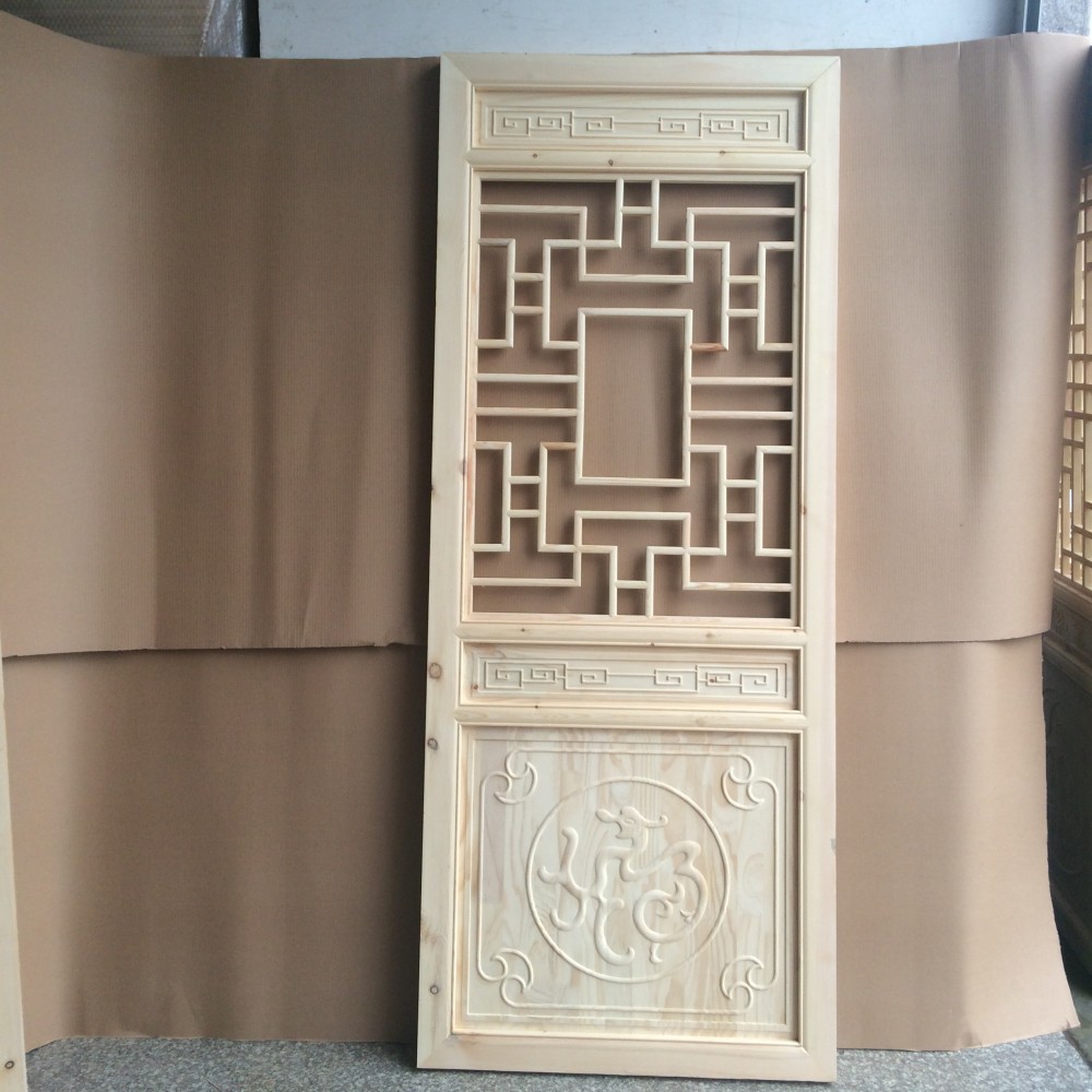 厂家直销现货实木门 花格门厨房 卫生间