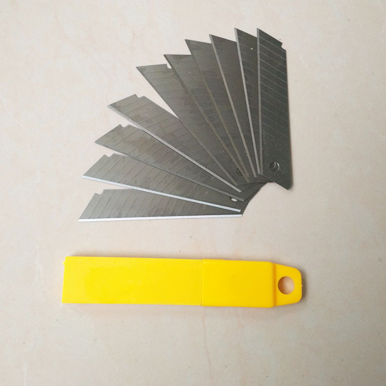 特价批发通用型大号裁纸 美工刀 壁纸刀 刀片 一盒10片厂家直销