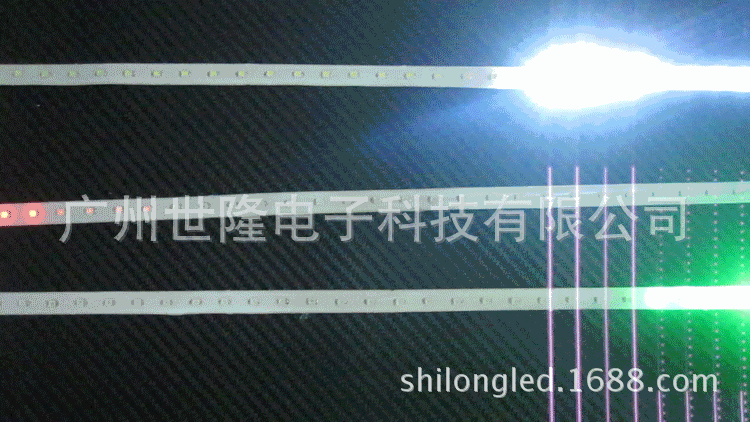 闪灯光效果变化自动循环,完全防水,灯条的材质fpc线路板和pu胶封装,可