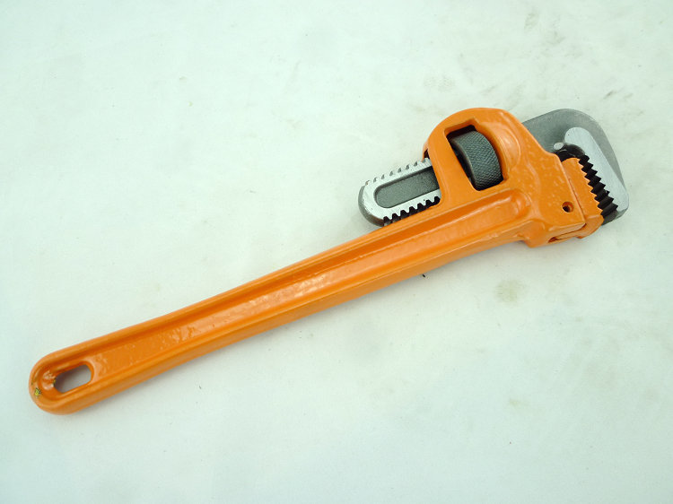 金达轻型水管扳手 水管维修扳手 450 600管钳 美式轻型管子钳