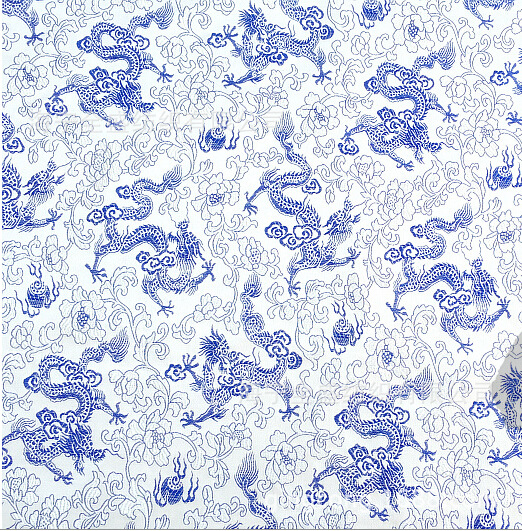 高档织锦缎布料面料古装汉服娃衣服装旗袍
