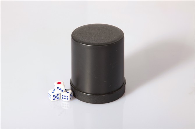 批发骰盅 筛盅 平顶色盅 加厚色子桶 特硬甩盅 ktv夜店酒吧色盅