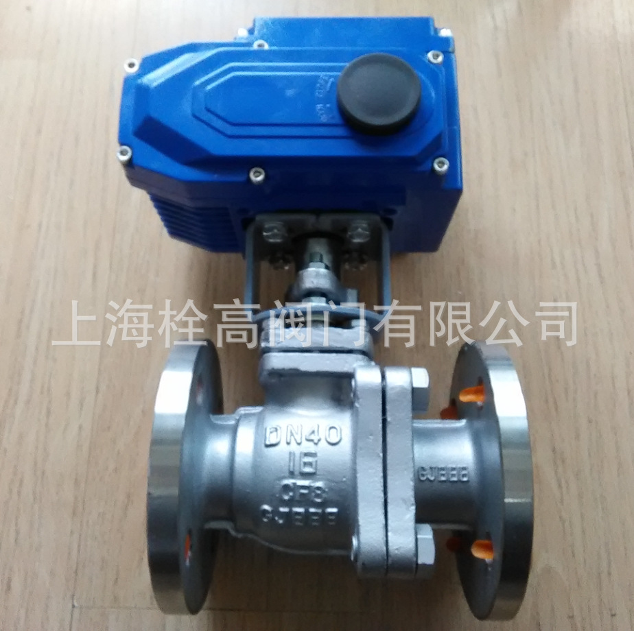 不銹鋼電動(dòng)襯氟球閥16