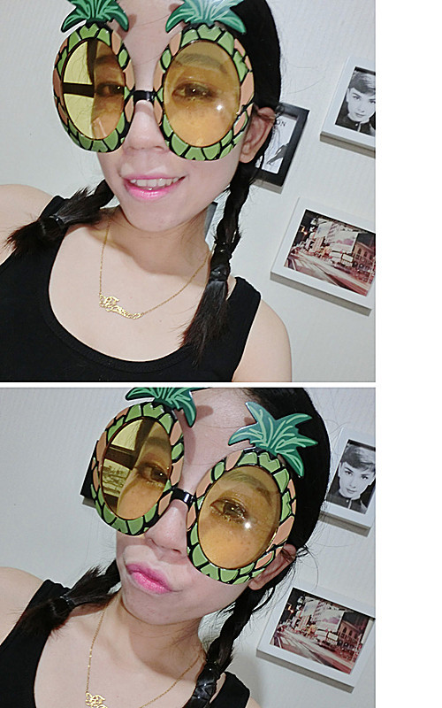 veerlive菠萝眼镜派对用品 搞怪眼镜 舞会派对时尚装饰眼镜