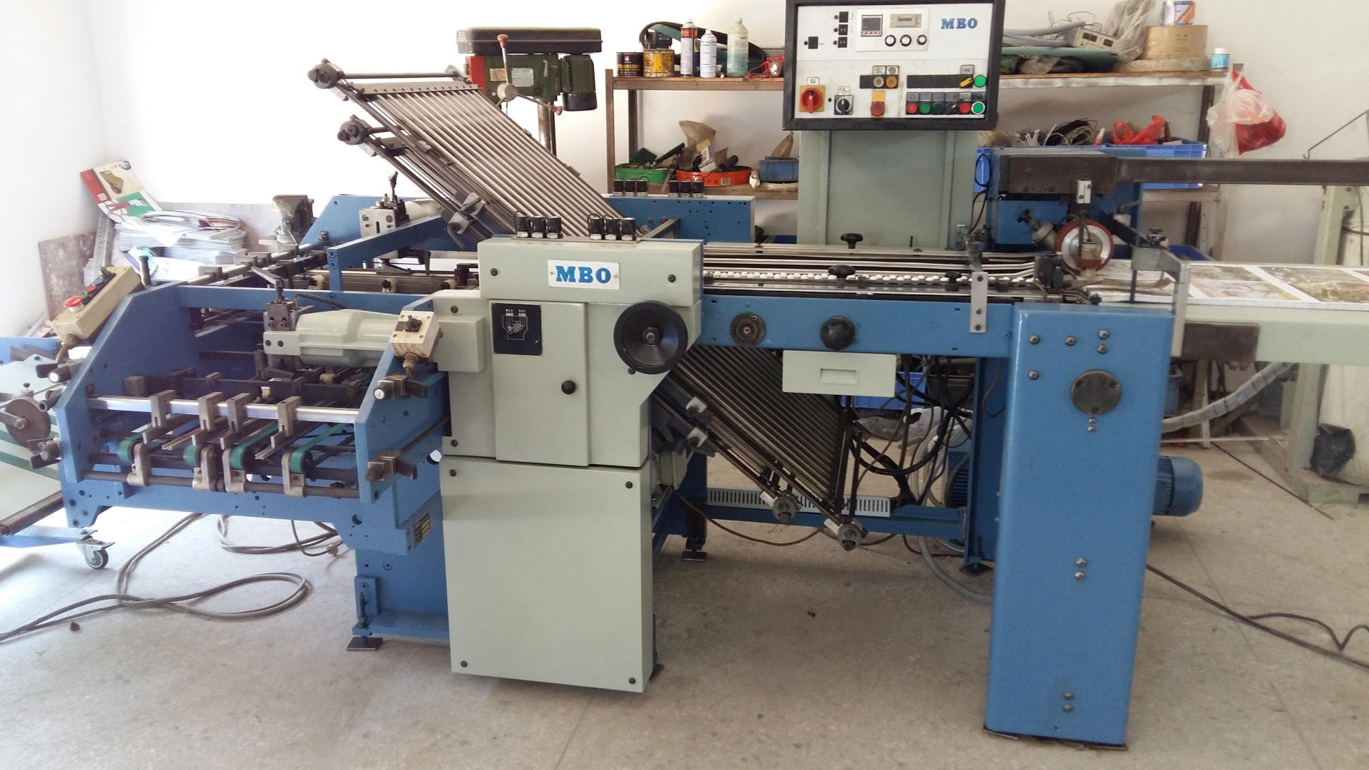进口德国mbo二手折页机