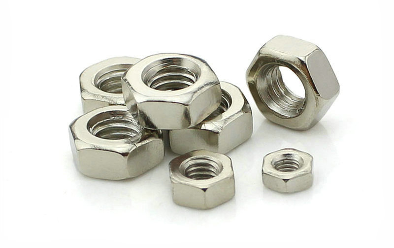 m10传感器螺丝螺母 m12非标镀镍六角螺母 m6防松防盗螺母螺帽