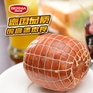 山东特产 波尼亚精肉火腿 纯肉休闲烤肠批