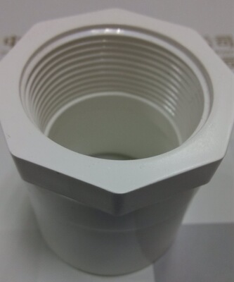 厂家直销管材管件pvc给水内牙直通 耐高压内丝直接头 供应