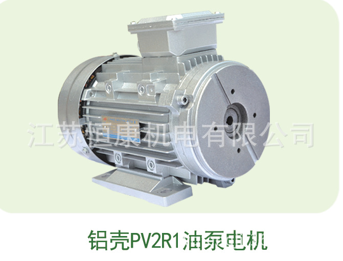 铝壳油泵电机,机座号80-160,可与各种类型油泵配套。