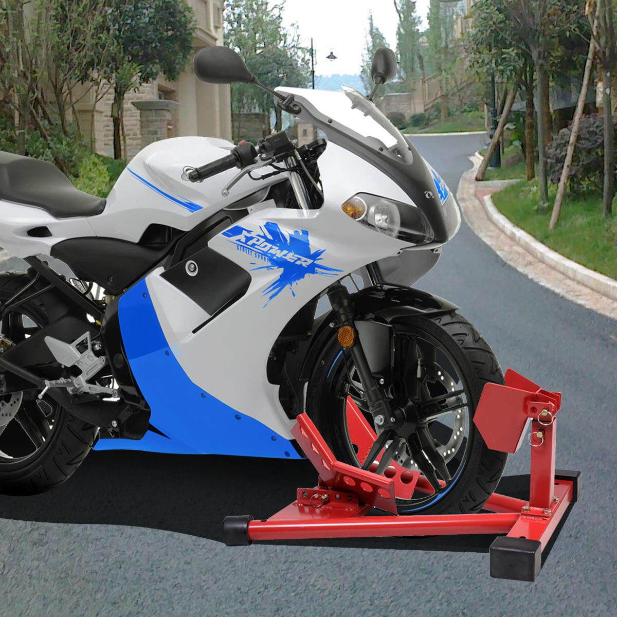 摩托车停车架 摩托车停放架 摩托车工具 维修支架 摩托车支架