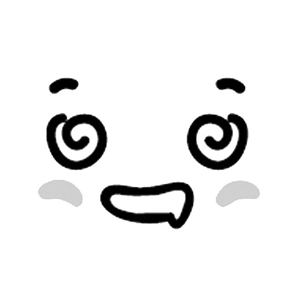 厂家直销pvc可移除墙贴韩式创意马桶贴纸晕了表情电脑贴纸批发